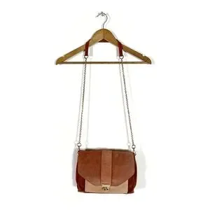 Sezane Bags Sezane Tiger Suede Crossbody Bag Poshmark